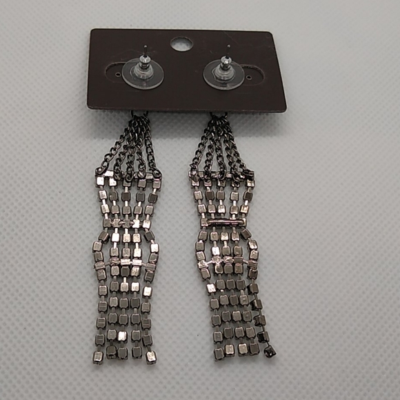 Chico's dangle rhinestone earrings - Picture 2 of 2